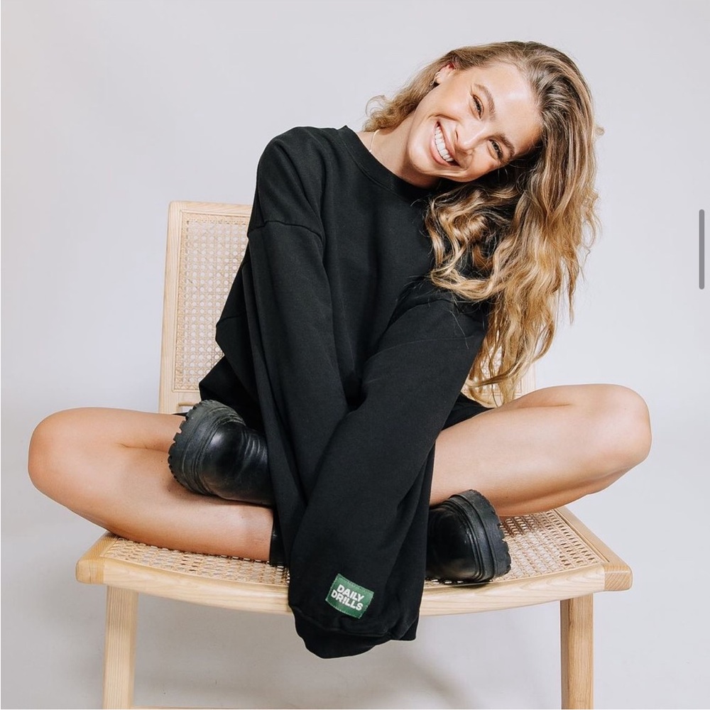 Daily Drills Unisex Oversized Crew
